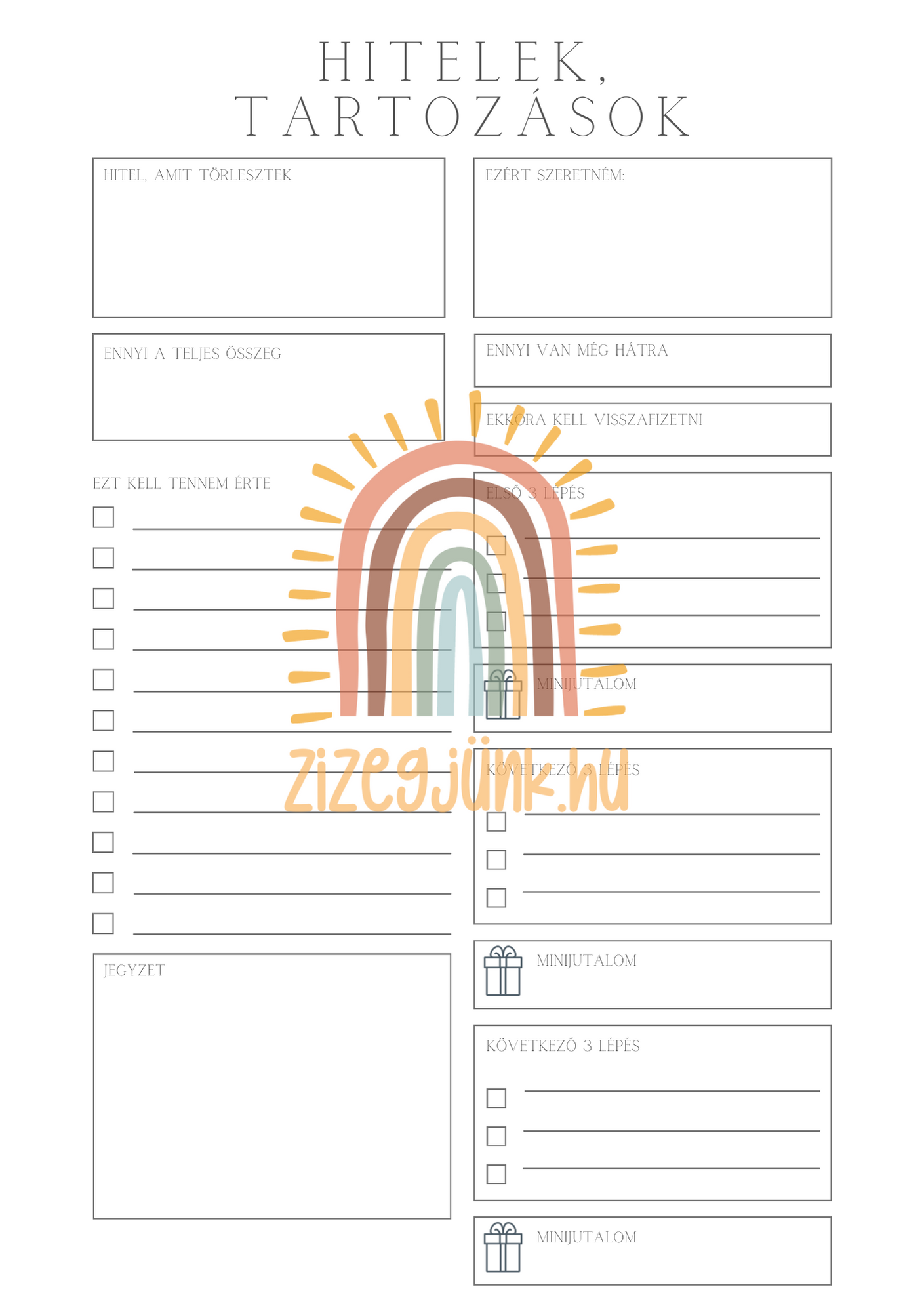 A nagy sikernaptár 2024 - éves tervező nem csak ADHD-soknak