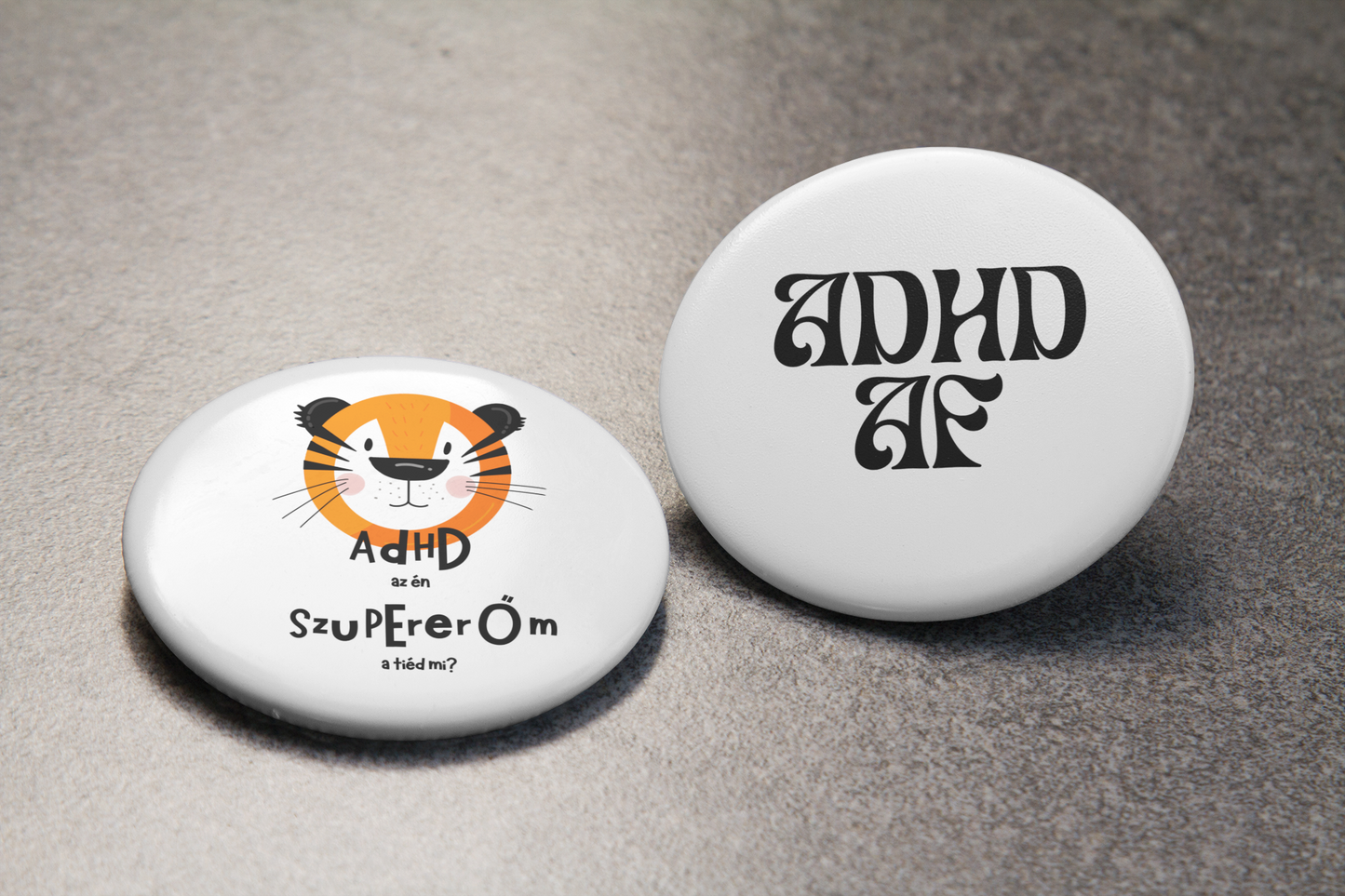 ADHD az én szupererőm Kitűző