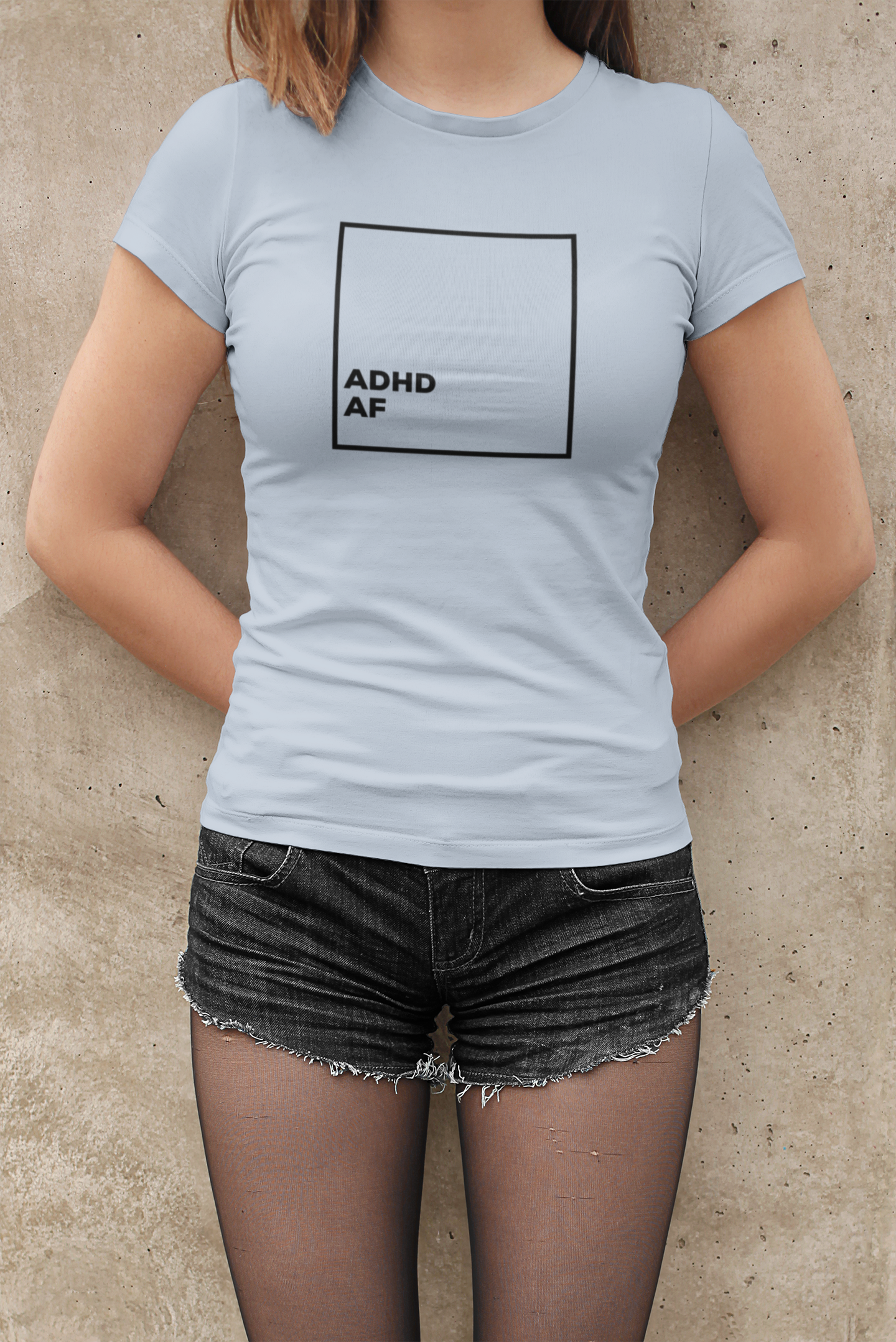 ADHD AF felnőtt póló az ADHD tudatosítás jegyében Zizegjünk.hu