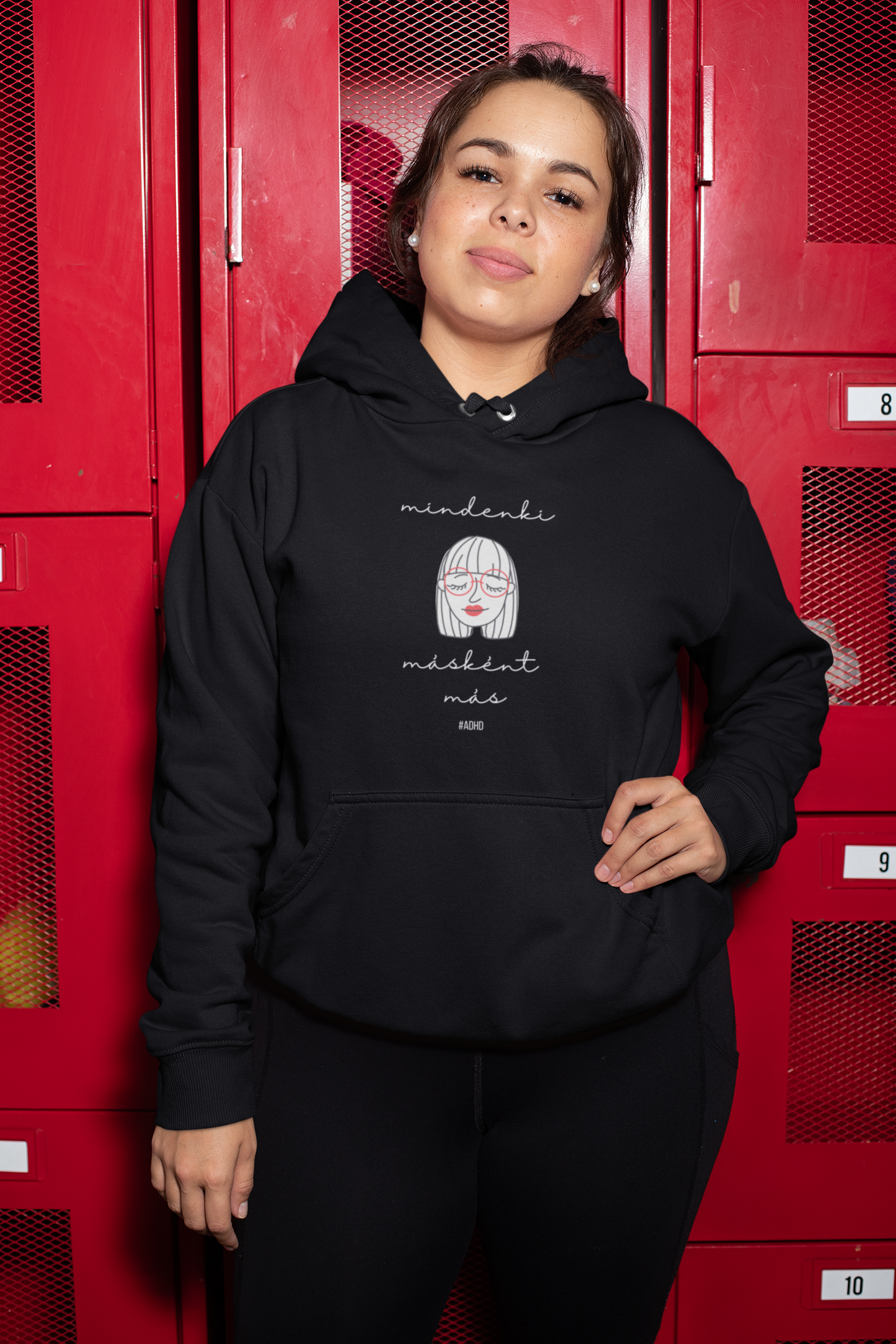 Everyone is different LÁMÁS Adult Hoodie in the spirit of thinking differently